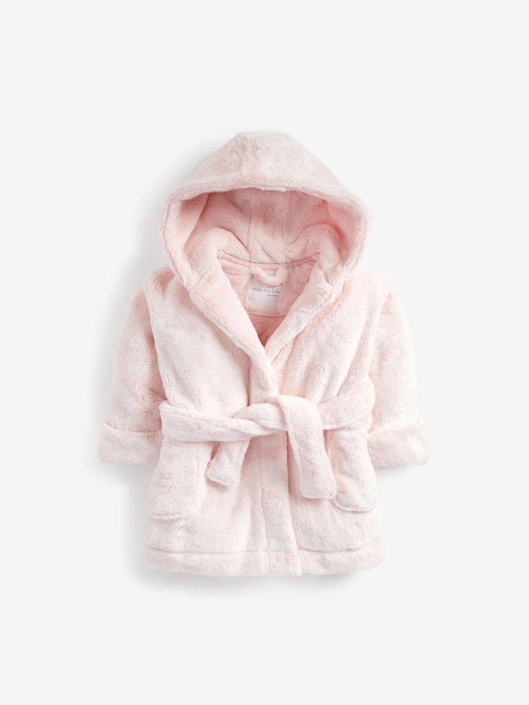 Pink - Morgenmantel aus Fleece mit weichem Griff (9 M.–16 J.) - Bild 2 von 4