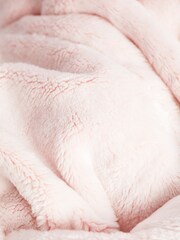 Pink - Morgenmantel aus Fleece mit weichem Griff (9 M.–16 J.) - Bild 4 von 4