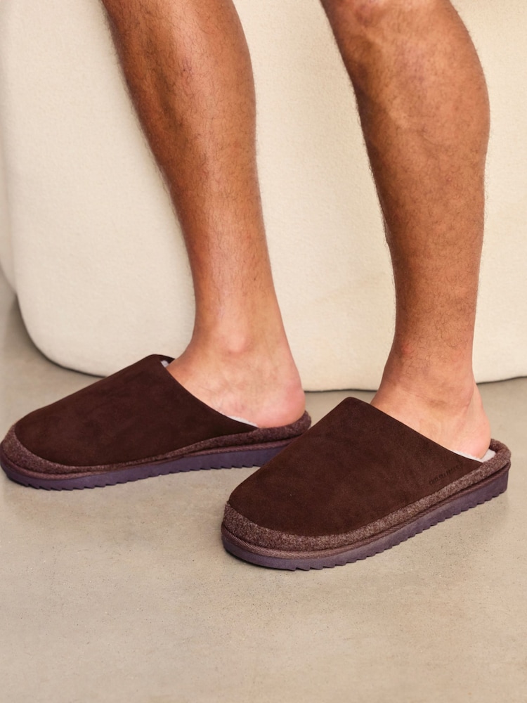 Chelsea Peers Suede Cowhide Mule Slippers - 7суретінің 2 суреті Chelsea Peers Suede Cowhide Mule Slippers - 7суретінің 2 суреті