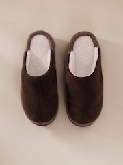 Chelsea Peers Suede Cowhide Mule Slippers - 7суретінің 6 суреті