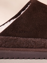 Chelsea Peers Suede Cowhide Mule Slippers - 7суретінің 7 суреті