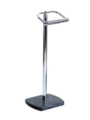 Showerdrape Grey Octavia Toilet Roll Holder - Image 2 of 2