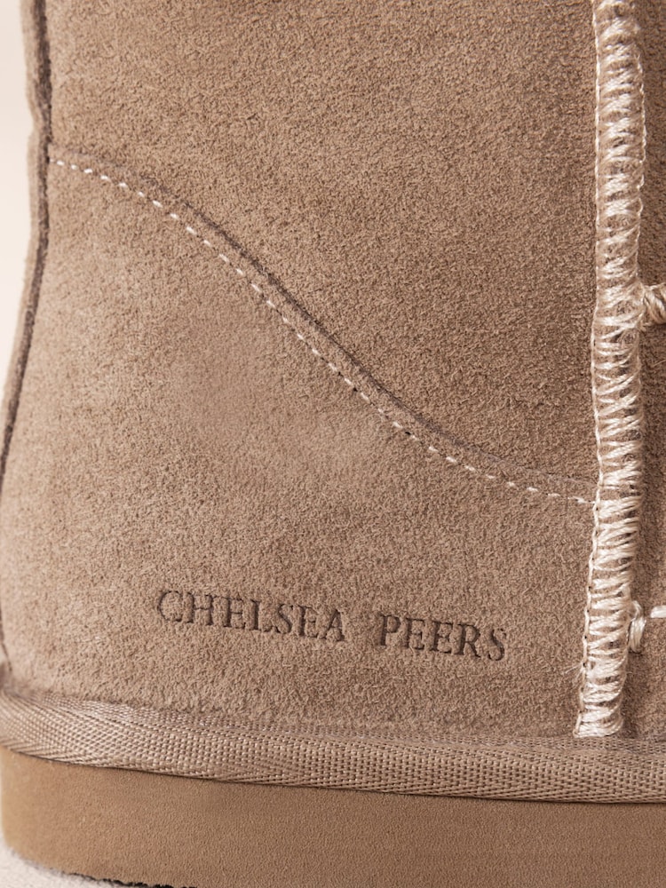 Chelsea Peers Yellow Suede Cowhide Mini Boots - Image 7 of 7 Chelsea Peers Yellow Suede Cowhide Mini Boots - Image 7 of 7