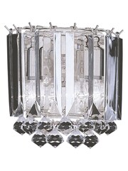 Searchlight Grey Sweet Chrome 2Lt Wall Light - Image 2 of 3