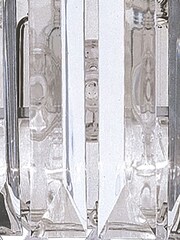 Searchlight Grey Sweet Chrome 2Lt Wall Light - Image 3 of 3