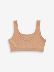 Praline-Beige - Crop Tops 3er-Pack (5-16 Jahre) - Bild 2 von 4