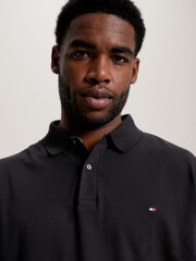 Tommy Hilfiger Black Big And Tall 1985 Regular Polo Shirt - Image 4 of 5