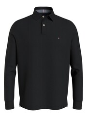 Tommy Hilfiger Black Big And Tall 1985 Regular Polo Shirt - Image 5 of 5