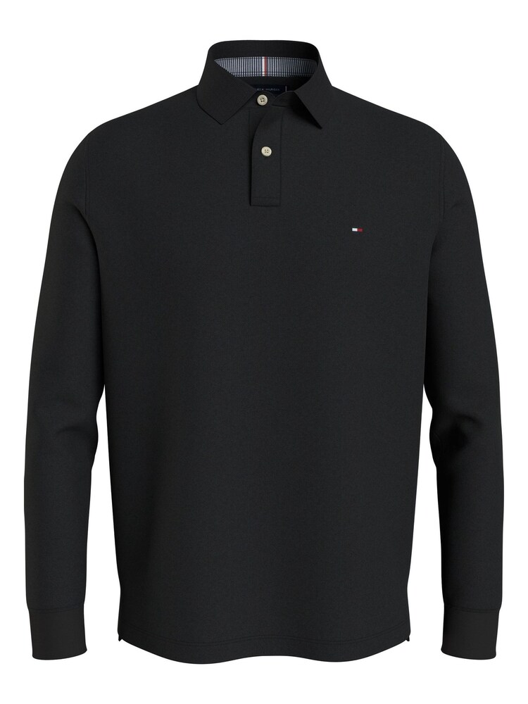 Tommy Hilfiger Black Big And Tall 1985 Regular Polo Shirt - Image 5 of 5
