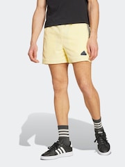 adidas Yellow Tiro Woven Shorts - Image 1 of 6