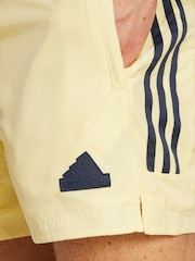 adidas Yellow Tiro Woven Shorts - Image 4 of 6