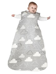 Cosatto Grey Fairy Clouds Sleep 100% Cotton Bag - Image 1 of 4