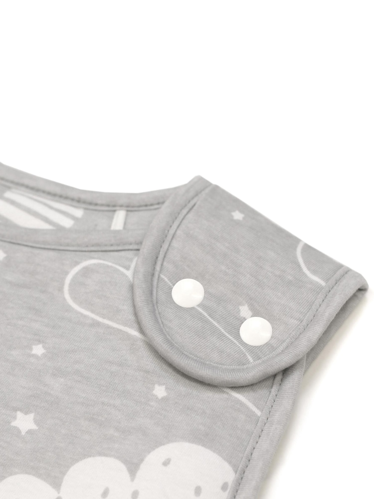 Cosatto Grey Fairy Clouds Sleep 100% Cotton Bag - Image 2 of 4