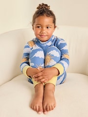 Chelsea Peers Blue Kids Dreamy Skies Print Long Pyjamas Set - Image 5 of 8