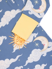 Chelsea Peers Blue Kids Dreamy Skies Print Long Pyjamas Set - Image 7 of 8