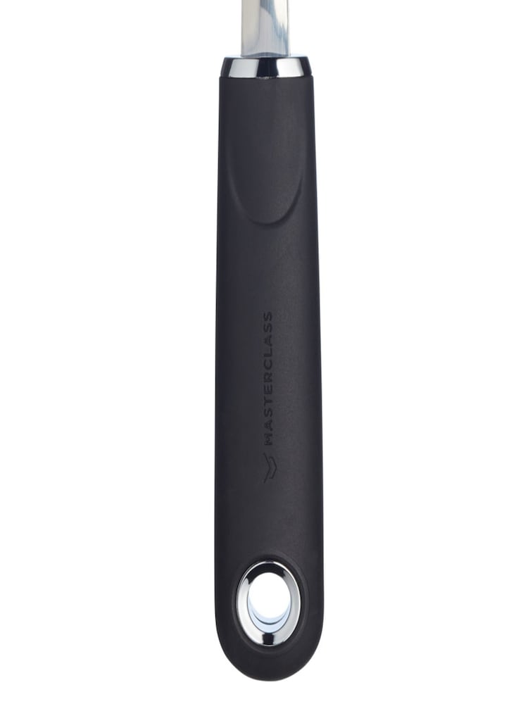 Masterclass Silver Soft Grip Carving Fork - Image 2 of 4 Masterclass Silver Soft Grip Carving Fork - Image 2 of 4