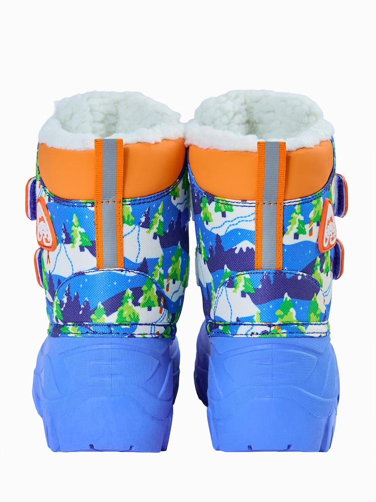 Μπλε - Frugi Out and About Boots - Εικόνα 2 από 4 Μπλε - Frugi Out and About Boots - Εικόνα 2 από 4