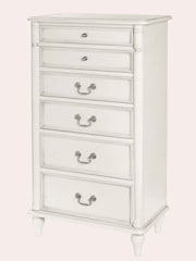 Laura Ashley Dove Grey Clifton Chest of 6 Drawer Drawers - Image 2 of 2