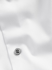 White/Bronze Brown Regular Fit Single Cuff Shirt And Tie Pack - Image 8 of 8