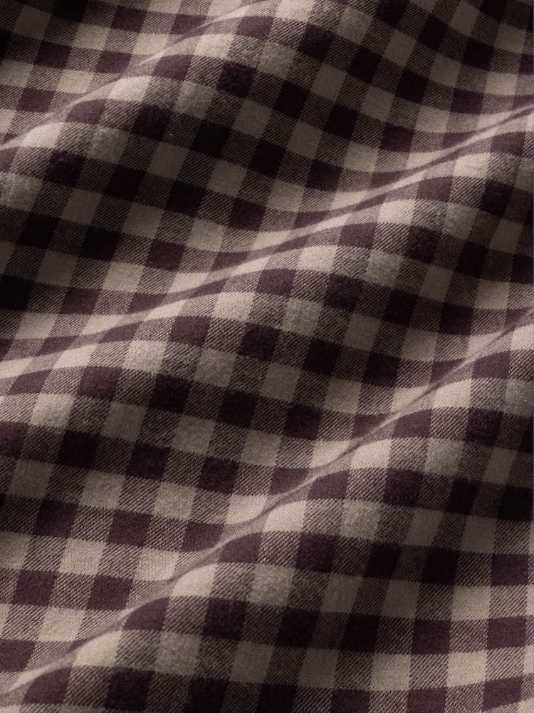 Chelsea Peers Bomull Gingham Lång Pyjamas Set - Bild 8 av 8