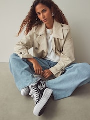 Converse Black Move Platform High Top Trainers - Image 2 of 6
