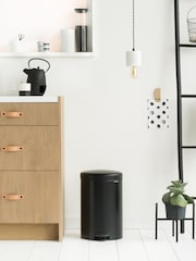Brabantia Matt Black NewIcon 20L Pedal Bin - Image 1 of 6