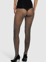 Heist Black The Shimmer Tights - Image 2 of 5