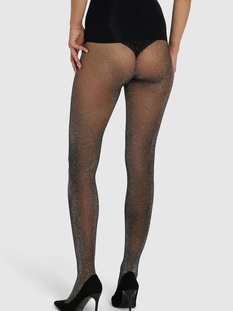 Heist Black The Shimmer Tights - Image 2 of 5 Heist Black The Shimmer Tights - Image 2 of 5