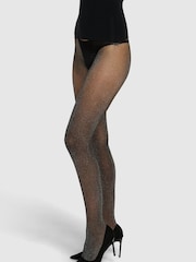 Heist Black The Shimmer Tights - Image 3 of 5