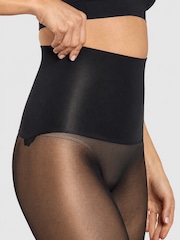 Heist Black The Thirty-Five Satin 35 Denier Tights - Image 5 of 5