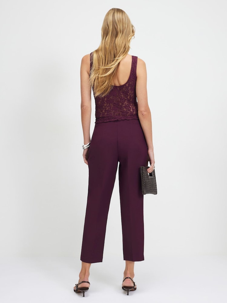 River Island High Waisted Cigarette Trousers - Bilde 4 av 4