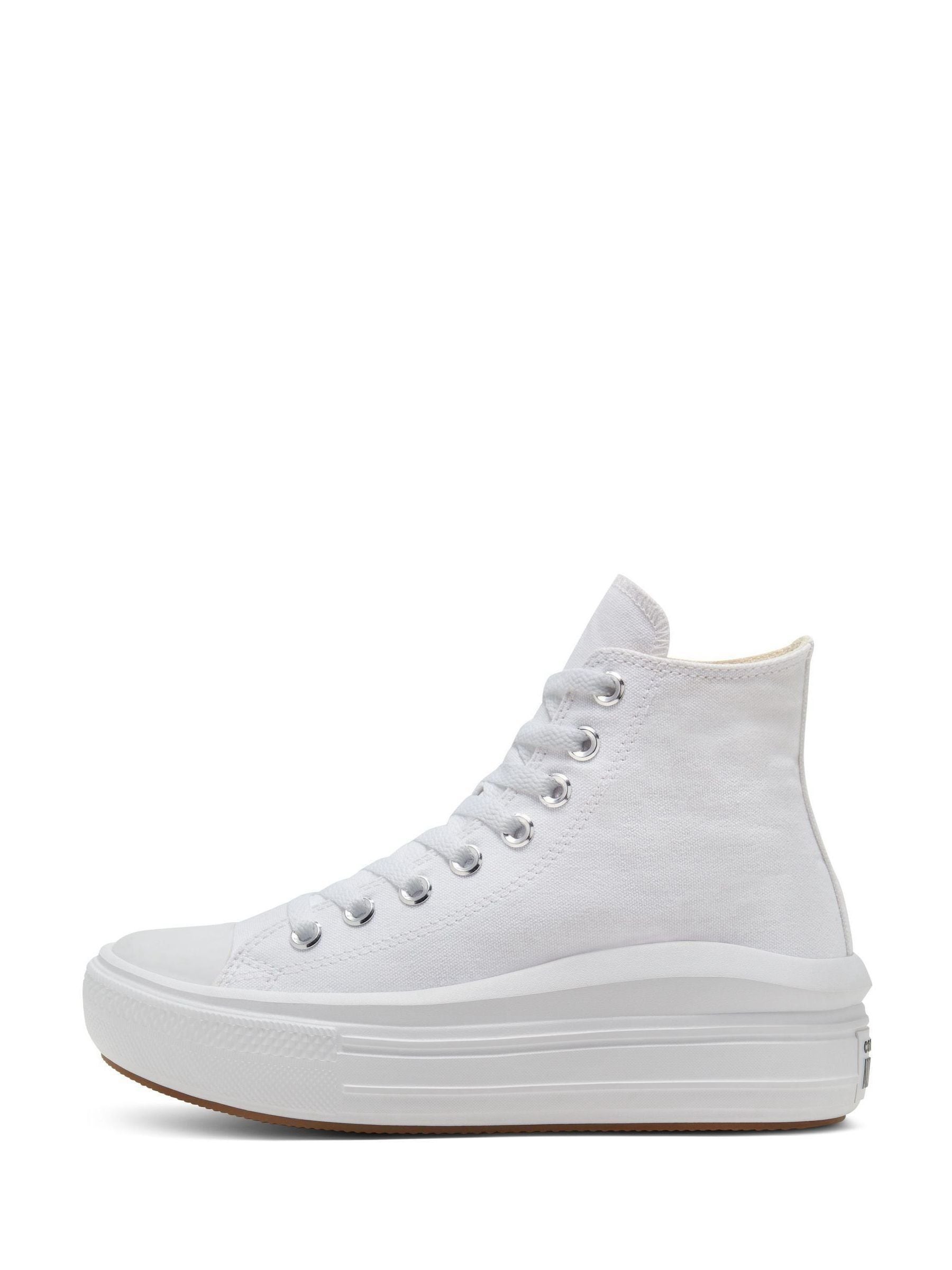Converse white hi tops shop
