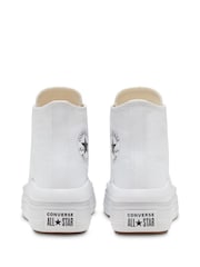 Converse White Move Platform High Top Trainers - Image 7 of 10