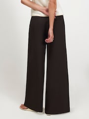 River Island Brown Wide Leg Trousers - Image 3 of 4