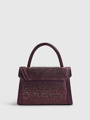 River Island Red Heatseal Bow Grab Bag - Image 2 of 6