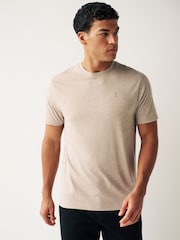 Neutral Single Stag Marl T-Shirt - Image 4 of 7