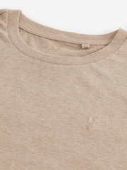 Neutral Single Stag Marl T-Shirt - Image 6 of 7