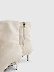 River Island High Sock Heeled Ankle Boots - 圖片 5/6