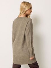 Brun - M&Co long Cardigan - Image 3 de 6