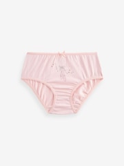 Pink/Purple Ballerina Briefs 10 Pack (1.5-16yrs) - Image 12 of 13