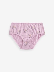 Pink/Purple Ballerina Briefs 10 Pack (1.5-16yrs) - Image 3 of 13