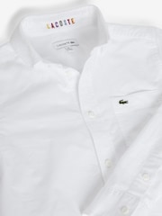 Lacoste® Kids Oxford Long Sleeve Shirt - Image 3 of 3