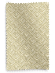Yellow Drawn Geo Made to Measure Roller Blind - Image 3 of 6