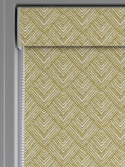 Yellow Drawn Geo Made to Measure Roller Blind - Image 4 of 6