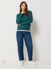 Blå - M&Co Mini Kabel Jumper - Billede 3 af 6