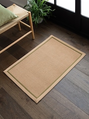 Asiatic Rugs Linen Sage Bordo Boucle Doormat - Image 1 of 4