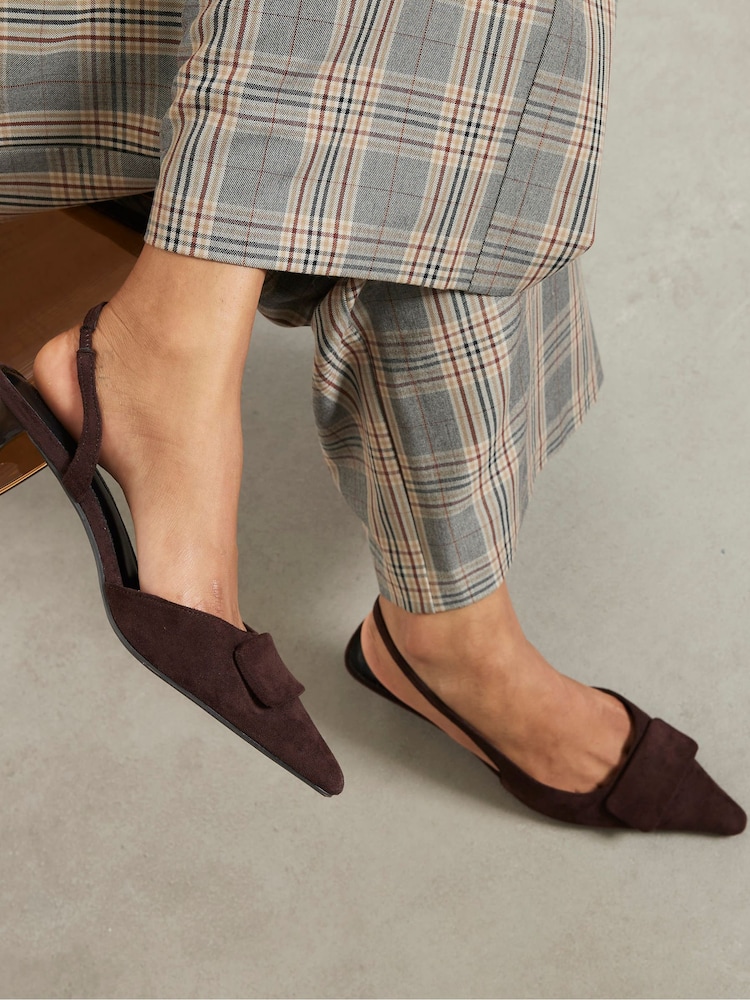 River Island Point Slingback Court Heels - صورة 1 من 6