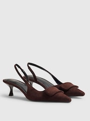 River Island Point Slingback Court Heels - صورة 3 من 6