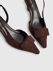 River Island Point Slingback Court Heels - صورة 5 من 6