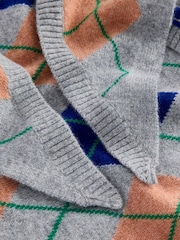 Boden Grey Cashmere Neckerchief - Image 4 of 4